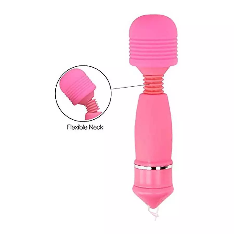 Mini Personal Wand Massager for Women Discreet Adult Clit Sex Toy Vibrator for Clitoral Stimulation
