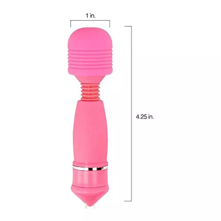 Mini Personal Wand Massager for Women Discreet Adult Clit Sex Toy Vibrator for Clitoral Stimulation