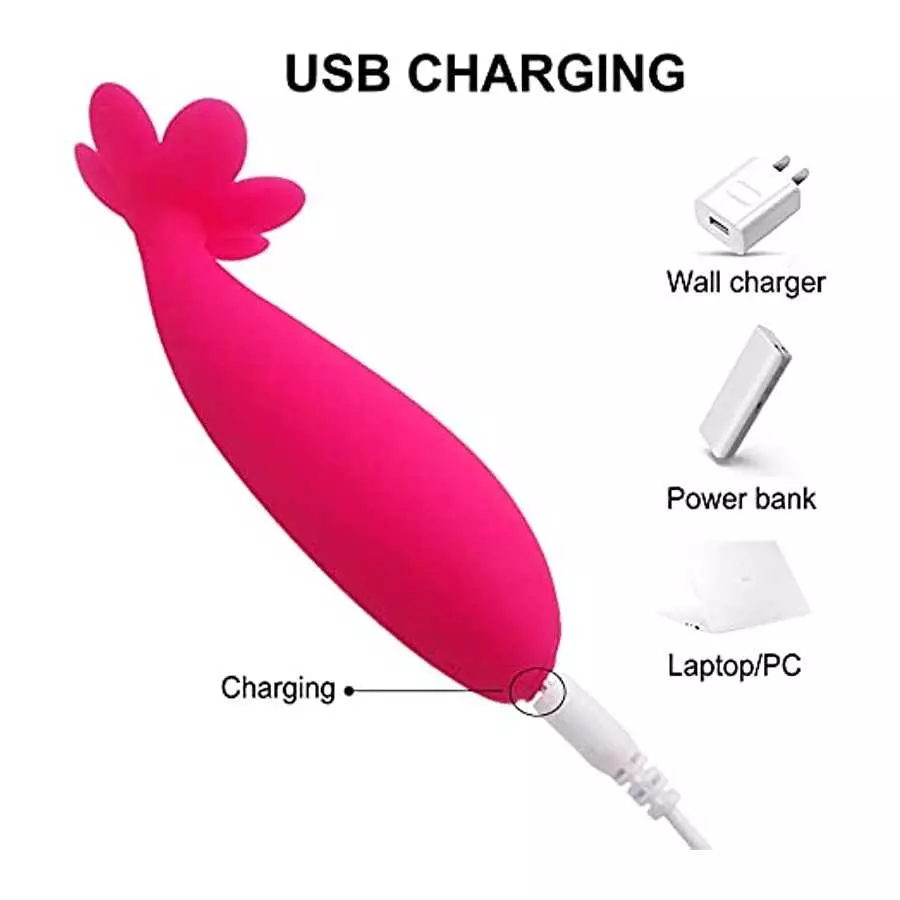 G spot Vibrator Ladies Sex Toy, Clitoral Vibrator Stimulate Female Vagina 10 Modes, Flower Female Vagina Vibrator Masturbation V