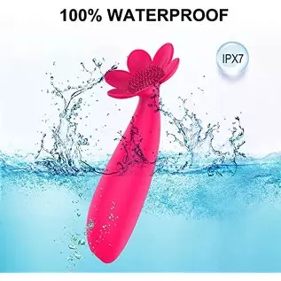 G spot Vibrator Ladies Sex Toy, Clitoral Vibrator Stimulate Female Vagina 10 Modes, Flower Female Vagina Vibrator Masturbation V