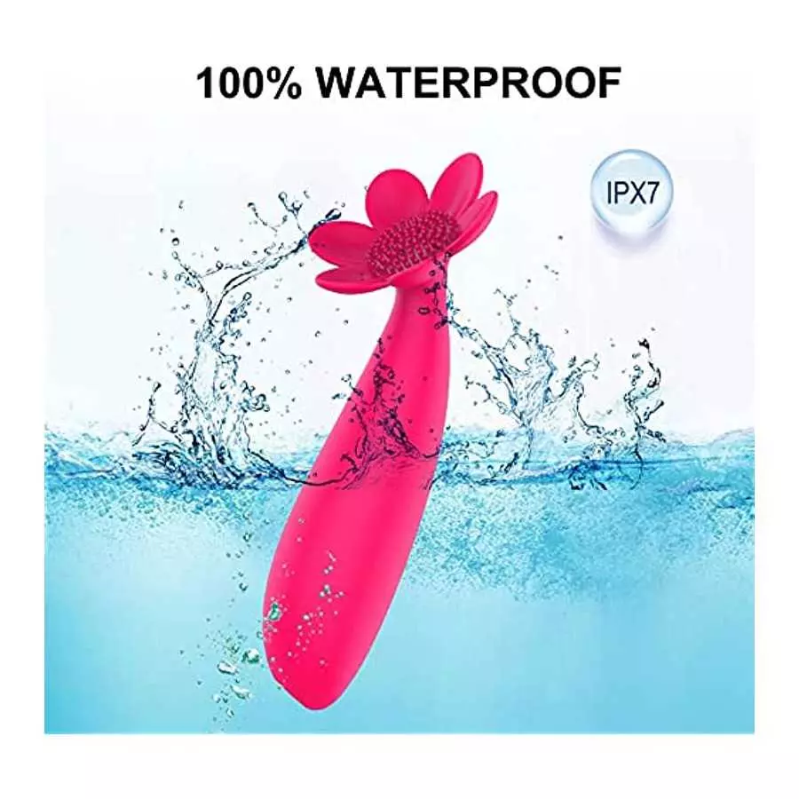 G spot Vibrator Ladies Sex Toy, Clitoral Vibrator Stimulate Female Vagina 10 Modes, Flower Female Vagina Vibrator Masturbation V