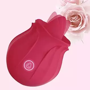 Rose for Women Mini Tongue Licker Sex Toys - with 10 Vibration Modes Waterproof Rechargeable - Clitoral Tongue Vibrator Licking Rose for Women Mini Tongue Licker Sex Toys - with 10 Vibration Modes Waterproof Rechargeable - Clitoral Tongue Vibrator Licking