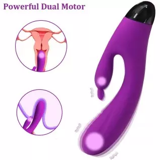 Rose Toy for Women- Tongue Licking Rose Vibrator with 9 Licking & Vibrating Modes for G spot Stimulation, Vaginal Anal Nipple To