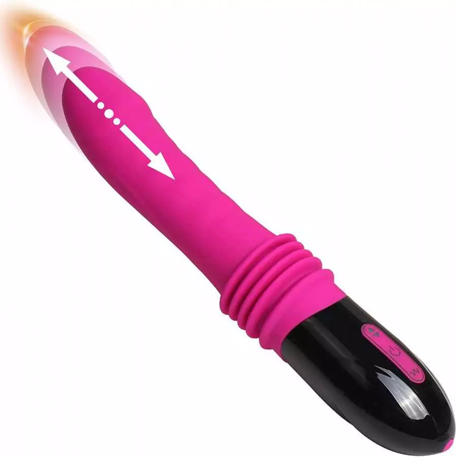 G Spot Vibrator for Women,3 in 1 Dildo Vibrator,Silicone Sex Toy with Realistic Glans,10 Vibration Patterns for Clitoris Vagina 