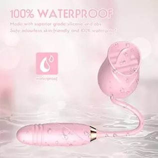 Rose Sex Stimulator for Women - Rose Vibrator Pleasure Rose Sex Toy Clit Licker Adult Sensory Toys Clitoral Stimulator with 10 V