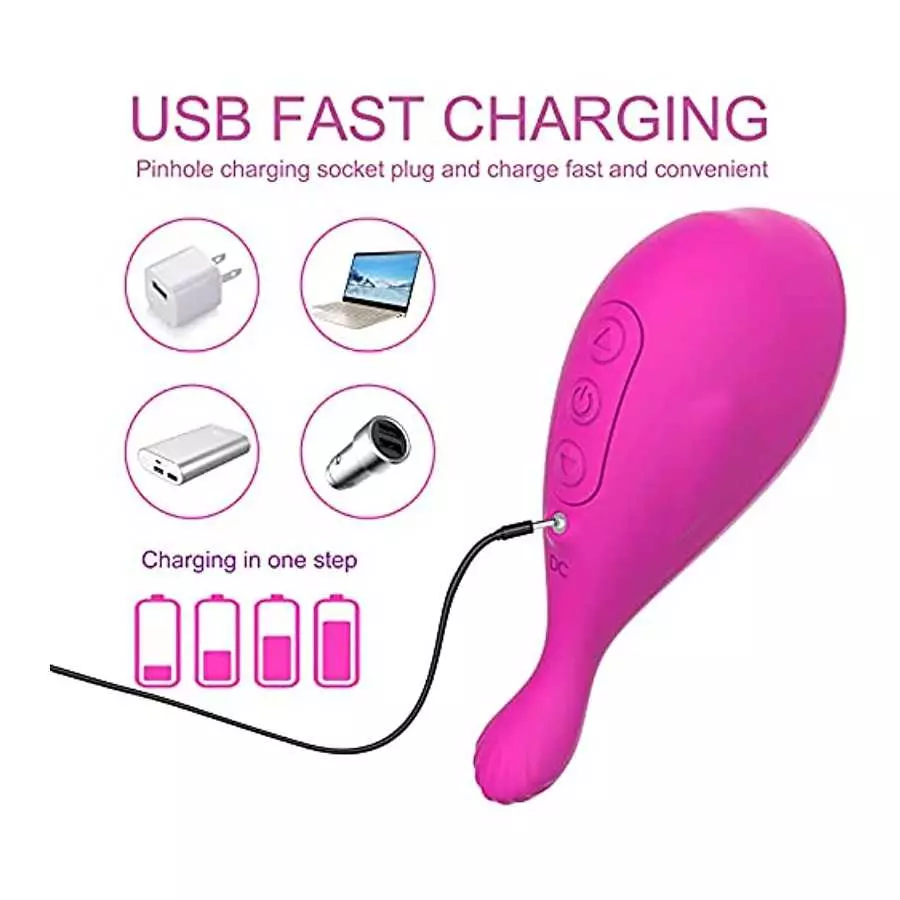 zigani Clitoral Stimulator Sucking Licking Vibrator Sex Toy, 5 Modes 8 G-Spot Dildo Vibratings Licking, Nipples Vagina Clit for 