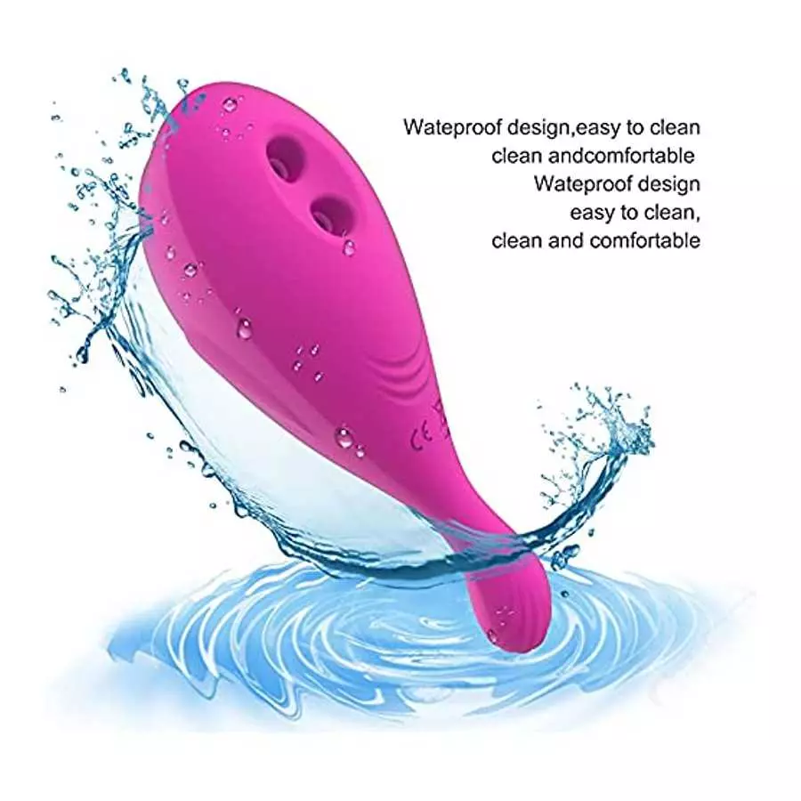 zigani Clitoral Stimulator Sucking Licking Vibrator Sex Toy, 5 Modes 8 G-Spot Dildo Vibratings Licking, Nipples Vagina Clit for 