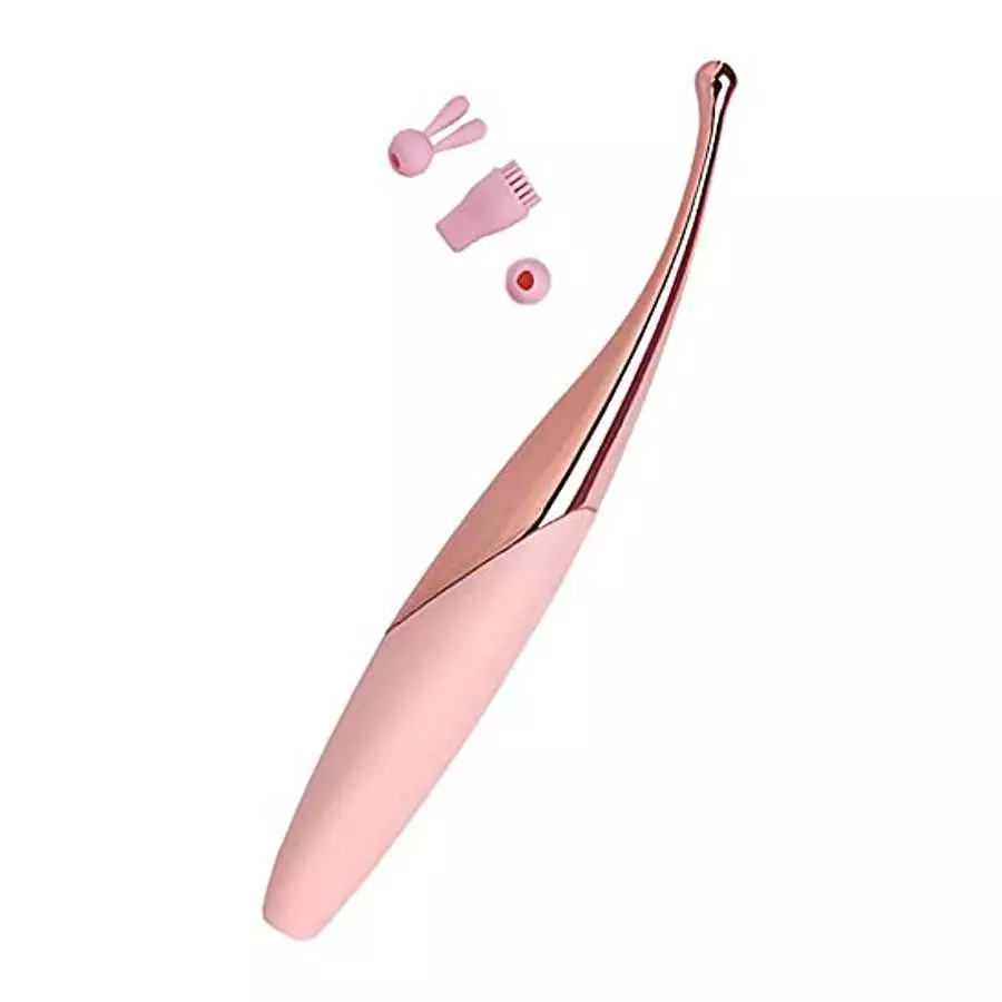 Leseox G-spot Clitoral Stimulation Vibrator, High Frequency Clitoris Nipple G-spot Vibrating Massager with 12 Vibration Modes, R Leseox G-spot Clitoral Stimulation Vibrator, High Frequency Clitoris Nipple G-spot Vibrating Massager with 12 Vibration Modes, R