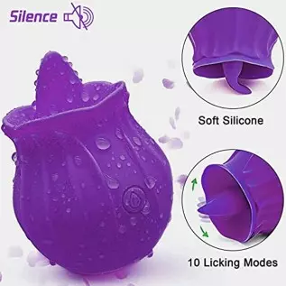 Rose Sex Stimulator for Women, Clitoral Nipple Stimulator-G spot Vibrator with 10 Sucking Modes, Vibrating Personal Massager Ros Rose Sex Stimulator for Women, Clitoral Nipple Stimulator-G spot Vibrator with 10 Sucking Modes, Vibrating Personal Massager Ros