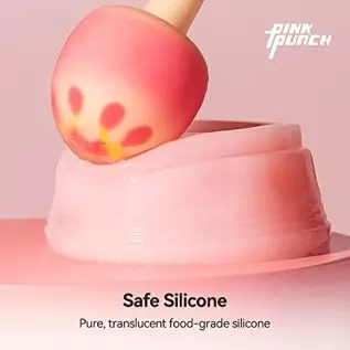 PinkPunch Sunset Mushroom Vibrator, APP Remote Control Bluetooth Stimulator Adult Sex Toys for Women and Couples, Portable with PinkPunch Sunset Mushroom Vibrator, APP Remote Control Bluetooth Stimulator Adult Sex Toys for Women and Couples, Portable with