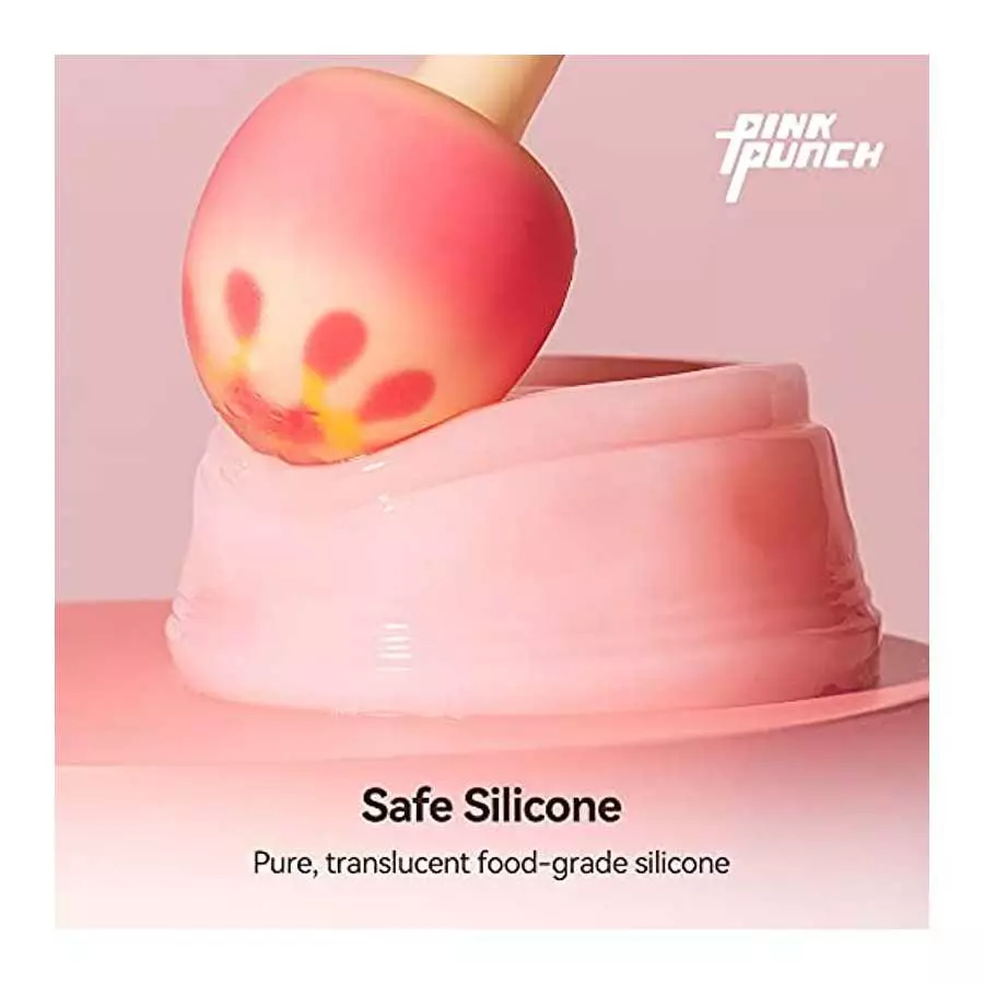 PinkPunch Sunset Mushroom Vibrator, APP Remote Control Bluetooth Stimulator Adult Sex Toys for Women and Couples, Portable with 