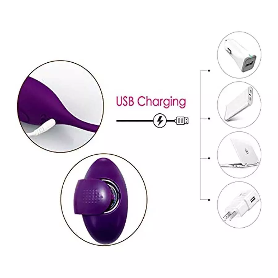 Vibrating Toys with Remote for Woman, Pelvic Floor Train Love Eggs, Clitoral Sex Ball for Vagina Adult Toys