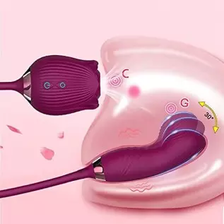 AJEYPMZ Female Massager Powerful Rose Vibrator Adult Sex Toy Female Clitoris Nipple Clit Sucker G Spot Vacuum Stimulator Dildo f AJEYPMZ Female Massager Powerful Rose Vibrator Adult Sex Toy Female Clitoris Nipple Clit Sucker G Spot Vacuum Stimulator Dildo f