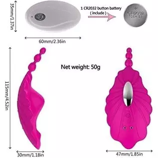 Panty Remote Control Vibrator, Clitoris Stimulator Couple Vibrator 10 Powerful Vibration Modes for Women, Rechargeable and Water Panty Remote Control Vibrator, Clitoris Stimulator Couple Vibrator 10 Powerful Vibration Modes for Women, Rechargeable and Water