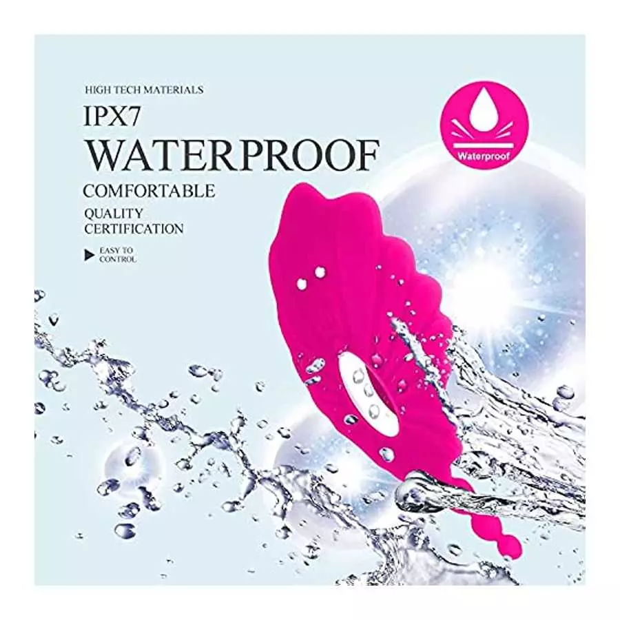 Panty Remote Control Vibrator, Clitoris Stimulator Couple Vibrator 10 Powerful Vibration Modes for Women, Rechargeable and Water