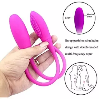 Clit G-spot Dildo Vibrator, Dual Motor Dual Heads Clit G-spot Nipple Anal Stimulation Massager, 7 Powerful Vibration Modes, Rech Clit G-spot Dildo Vibrator, Dual Motor Dual Heads Clit G-spot Nipple Anal Stimulation Massager, 7 Powerful Vibration Modes, Rech