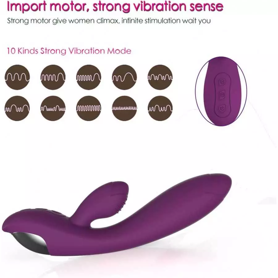 Massage Vibrator, Bladder Control Strengthening Massager, Massager Toy for Women. (Rose)