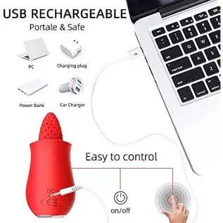 Unique Handheld Toys Ergonomic Back Pleasure Stylish Massager 10 Speeds Cordless Perfect for Woman Muscle Tension Relief Red-1 Unique Handheld Toys Ergonomic Back Pleasure Stylish Massager 10 Speeds Cordless Perfect for Woman Muscle Tension Relief Red-1