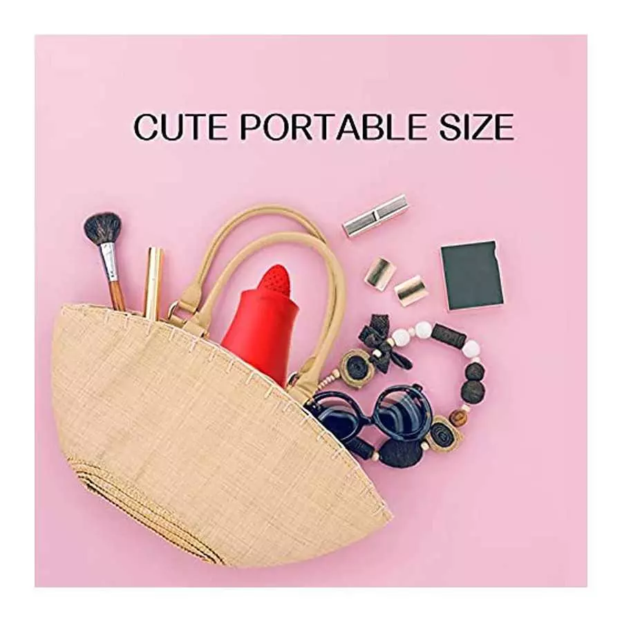 Unique Handheld Toys Ergonomic Back Pleasure Stylish Massager 10 Speeds Cordless Perfect for Woman Muscle Tension Relief Red-1