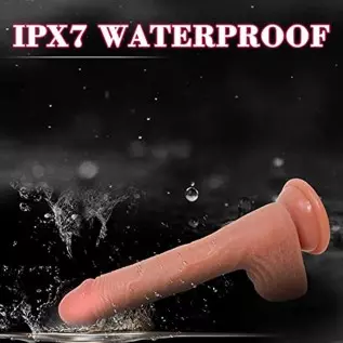 8.7 Inch Realistic Dildo Vibrator for Women, Thrusting Heating 10 Vibrating Modes Silicone Penis Dildo Adult Sensory Toys with S