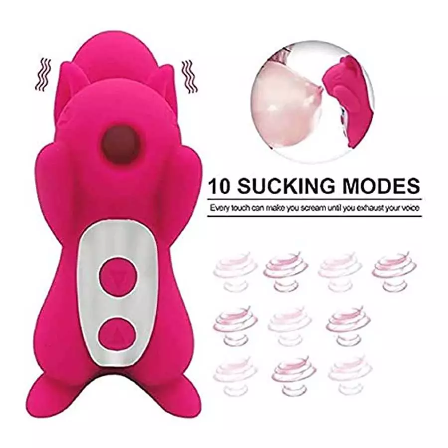 Clitoral Nipple Stimulator Women's Clit Sucking Vibrator 10 Vibrations Adult Sex Toys G-spot Vibrator Vibrator Skin-Friendly Wat