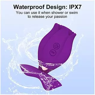 The Rose Toy for Women - Rose Vibrator Rose Lick Sucking Toy Clitorial Suction Toy for Women Rose Vibrant Licker G-spot Massager The Rose Toy for Women - Rose Vibrator Rose Lick Sucking Toy Clitorial Suction Toy for Women Rose Vibrant Licker G-spot Massager