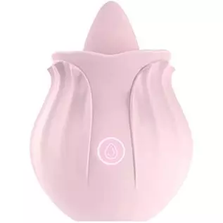 Rose licker Toy for Woman, Vibrating Full Body Licking Tongue Massager