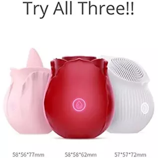 Rose licker Toy for Woman, Vibrating Full Body Licking Tongue Massager Rose licker Toy for Woman, Vibrating Full Body Licking Tongue Massager