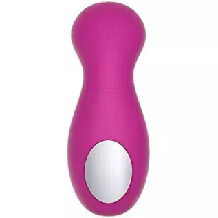 Kiiroo Cliona Interactive Clitoral USB Rechargeable Silicone Stimulator Waterproof Purple - 100% Waterproof - Engage with Your L