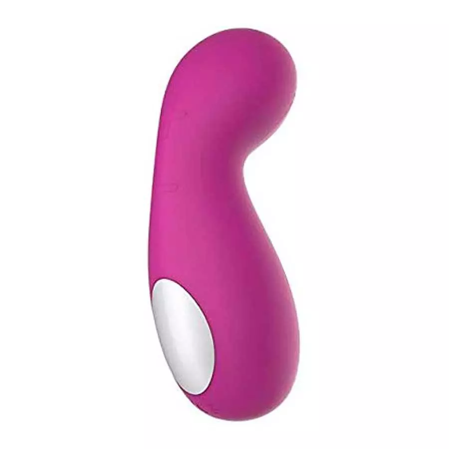 Kiiroo Cliona Interactive Clitoral USB Rechargeable Silicone Stimulator Waterproof Purple - 100% Waterproof - Engage with Your L