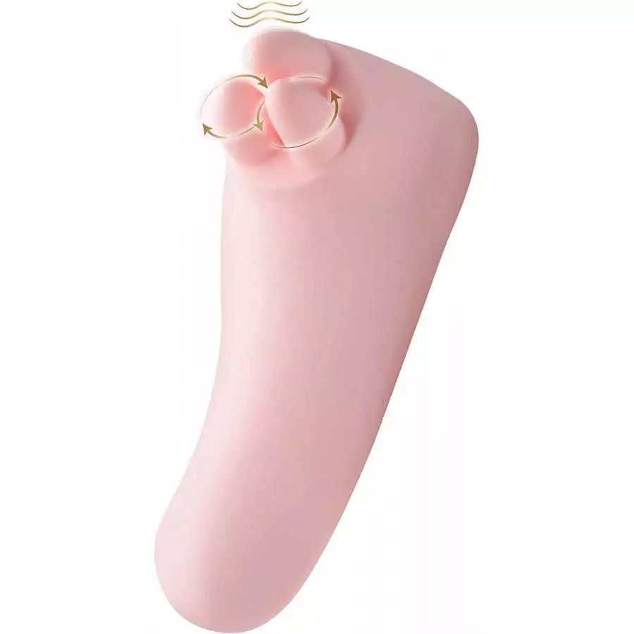 Inmi Vibra-Massage Fondle Silicone Vibrating Clit Massager Inmi Vibra-Massage Fondle Silicone Vibrating Clit Massager