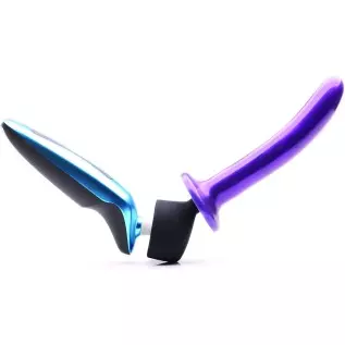 Tantus Sex/Adult Toys Rumble Convertible Head Vibrator- 100% Ultra-Premium Matte Finish Suction Cup Compatible Silicone Vibrator