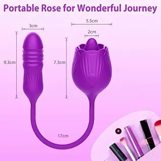 Sex Rose Toy for Women Sexual Rose Flowers Rechargeable Adult Toy for Women Couples-red,Powerful Tongue Suck (Purple-Flower), 1. Sex Rose Toy for Women Sexual Rose Flowers Rechargeable Adult Toy for Women Couples-red,Powerful Tongue Suck (Purple-Flower), 1.