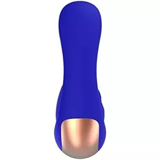 Shots Toys Elegance Dual Motor Clitoral Stimulator Fancy, Blue