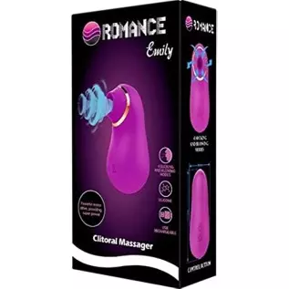 Pretty Love Romance Emily Sucking Clitoral Massager - Fuchsia