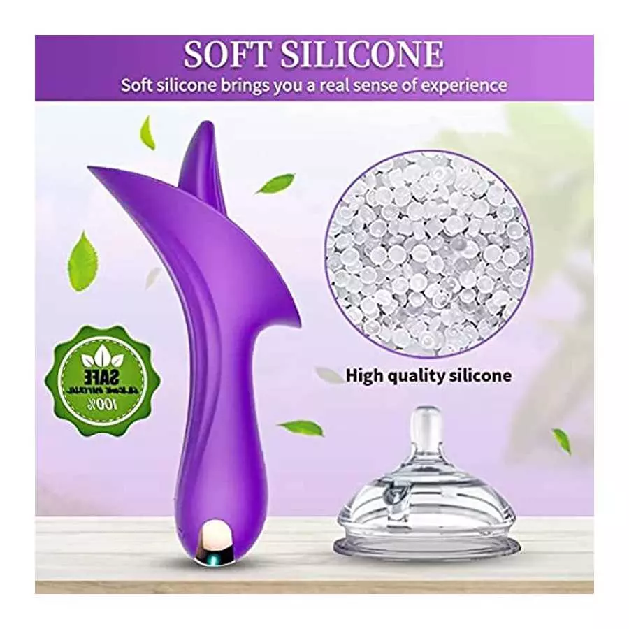 Rose Toys for Women, Clitoral Nipple Stimulator - G-Spot Vibrator with 10 Sucking Modes, Vibrating Personal Massager Rose Vibrat