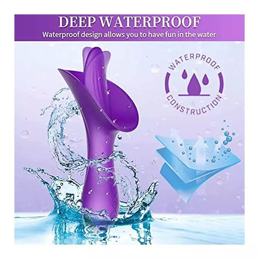 Rose Toys for Women, Clitoral Nipple Stimulator - G-Spot Vibrator with 10 Sucking Modes, Vibrating Personal Massager Rose Vibrat
