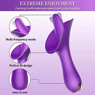 Rose Toys for Women, Clitoral Nipple Stimulator - G-Spot Vibrator with 10 Sucking Modes, Vibrating Personal Massager Rose Vibrat Rose Toys for Women, Clitoral Nipple Stimulator - G-Spot Vibrator with 10 Sucking Modes, Vibrating Personal Massager Rose Vibrat