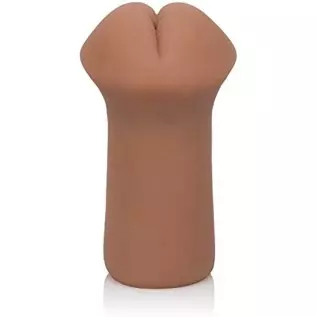 CalExotics Cheap Thrills The Roller Girl - Travel Sized Male Masturbator - Silicone Masturbation Sleeve – 5 Inch Adult Male Sex 