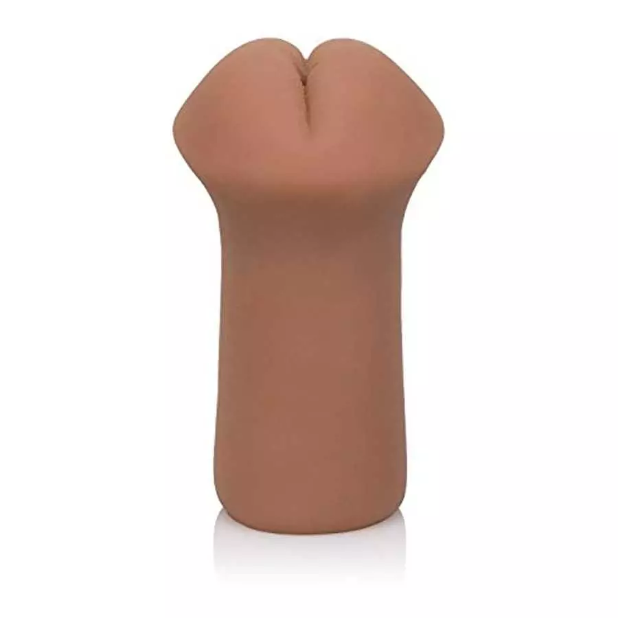 CalExotics Cheap Thrills The Roller Girl - Travel Sized Male Masturbator - Silicone Masturbation Sleeve – 5 Inch Adult Male Sex 