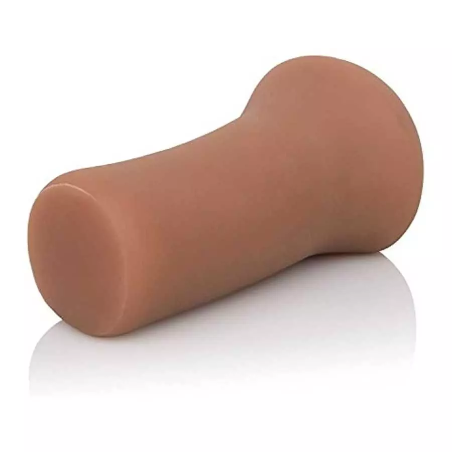 CalExotics Cheap Thrills The Roller Girl - Travel Sized Male Masturbator - Silicone Masturbation Sleeve – 5 Inch Adult Male Sex 
