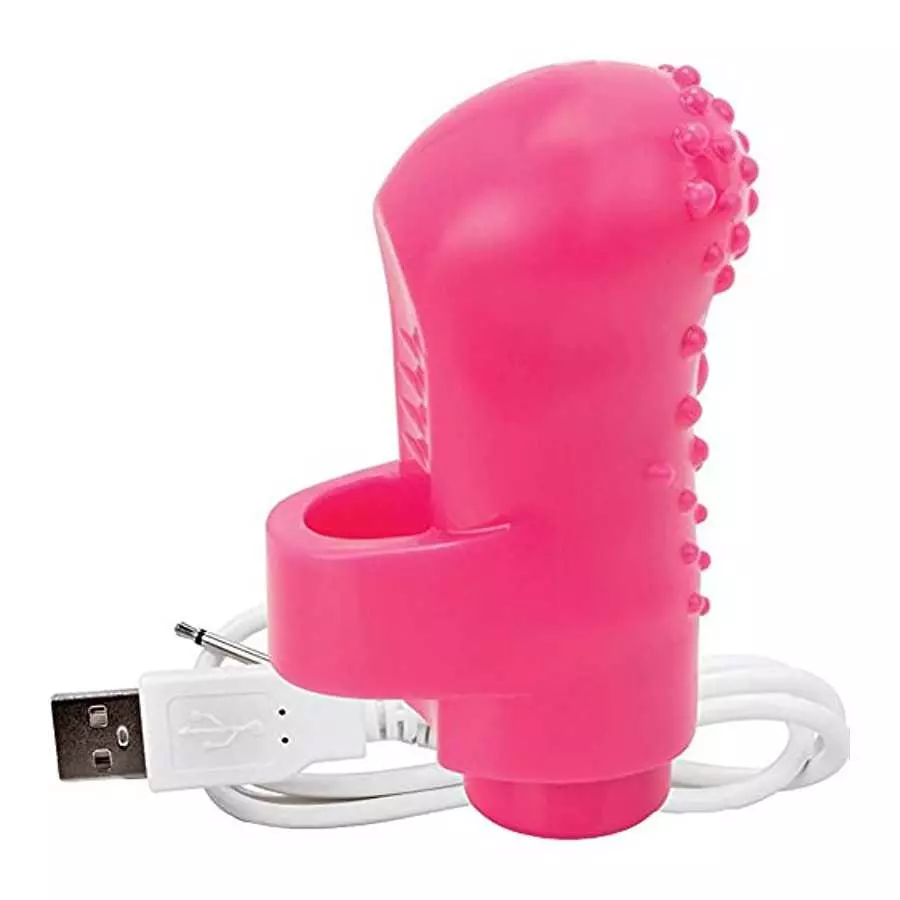 Screaming O Charged Fingo Vooom Mini Vibe, Pink Screaming O Charged Fingo Vooom Mini Vibe, Pink