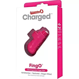 Screaming O Charged Fingo Vooom Mini Vibe, Pink Screaming O Charged Fingo Vooom Mini Vibe, Pink