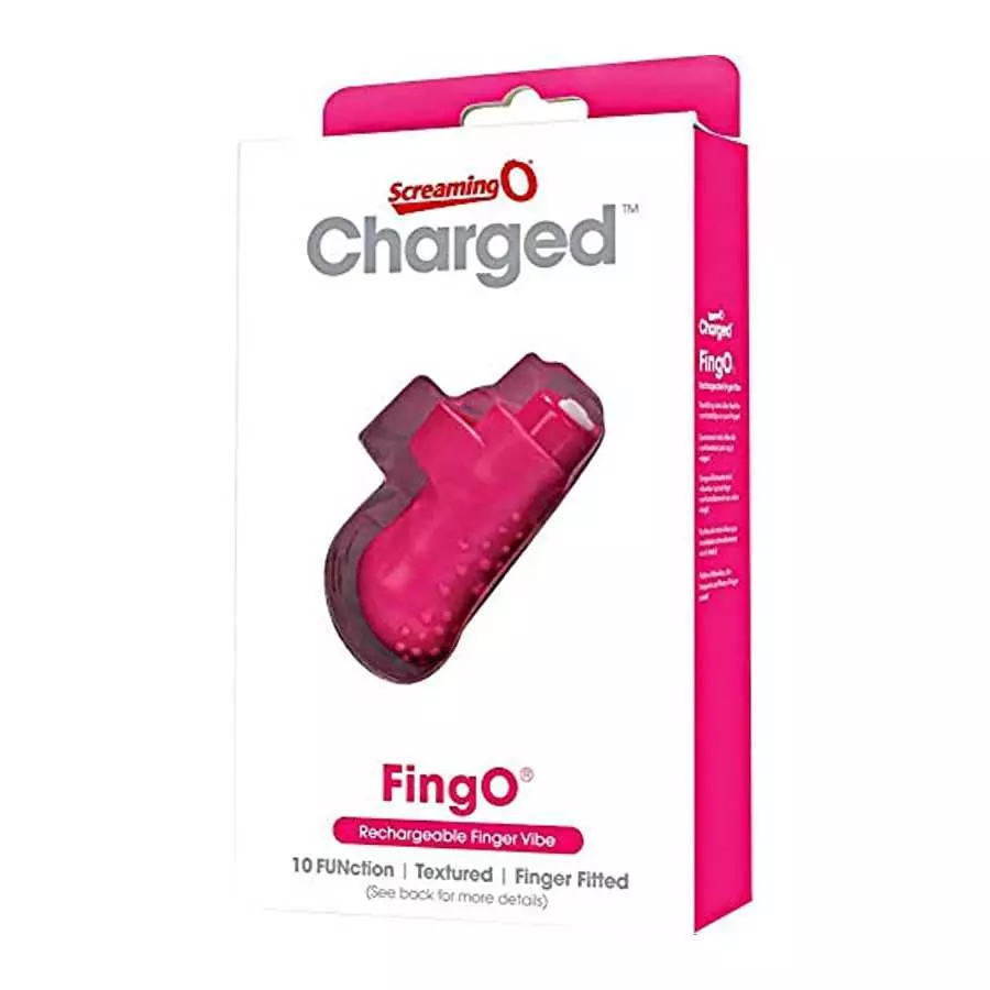 Screaming O Charged Fingo Vooom Mini Vibe, Pink