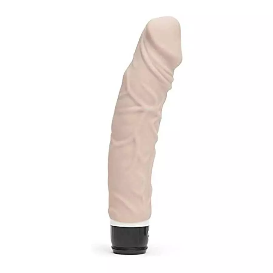 Lovehoney 7 Function Extra Girthy Realistic Vibrator - 8" - Soft Silicone - Easy to Use
