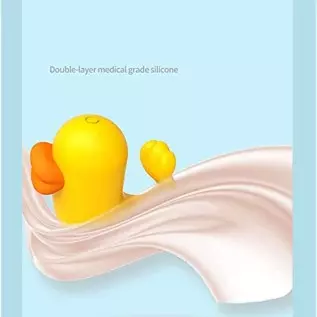 Yellow Mini Finger Vibrator Cute Little Duck Bullet Vibrator with 10 Vibration Modes Small Sex Toys Yellow Mini Finger Vibrator Cute Little Duck Bullet Vibrator with 10 Vibration Modes Small Sex Toys