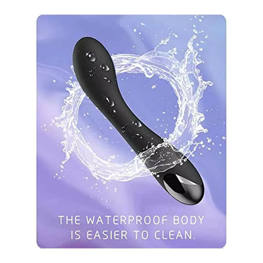 G Spot Vibrator Dildo for Vagina, Clitoral, Anal Stimulation with 10 Vibrations Modes Personal Powerful Quiet Vibrating Massager