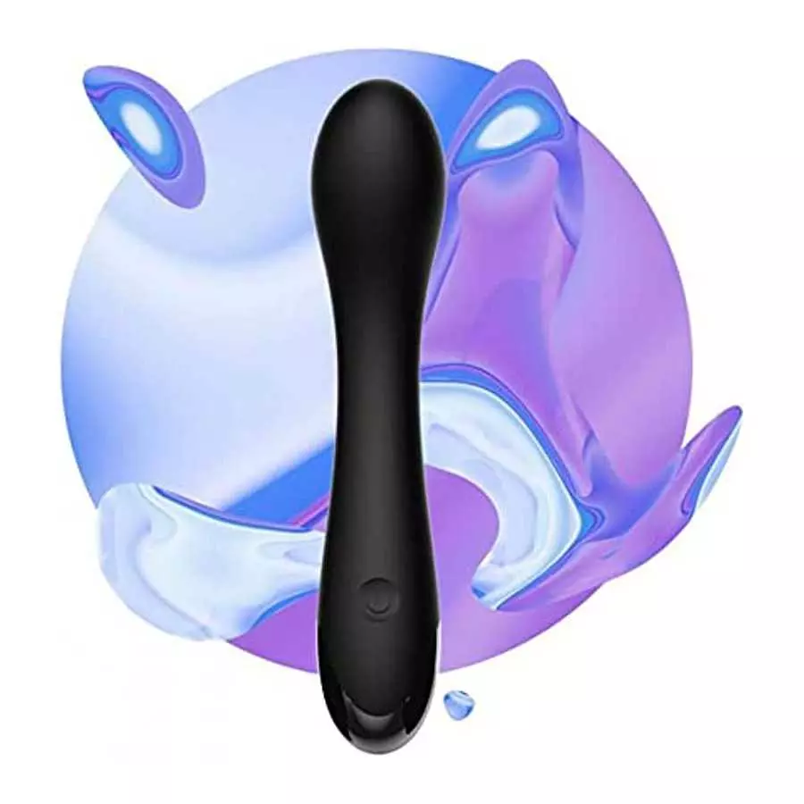 G Spot Vibrator Dildo for Vagina, Clitoral, Anal Stimulation with 10 Vibrations Modes Personal Powerful Quiet Vibrating Massager