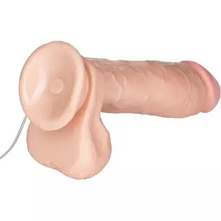 California Exotics The Vibrating Emperors Better Than Real Vibrator with Suction Cup and Lubricant, Ivory, 8 Inches California Exotics The Vibrating Emperors Better Than Real Vibrator with Suction Cup and Lubricant, Ivory, 8 Inches