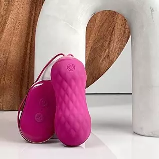 Blush Carina - 7 Modes Gyrating & Vibrating Egg Vibrator - Wireless Remote Controlled - Rechargeable - for Internal & Clitoral S Blush Carina - 7 Modes Gyrating & Vibrating Egg Vibrator - Wireless Remote Controlled - Rechargeable - for Internal & Clitoral S